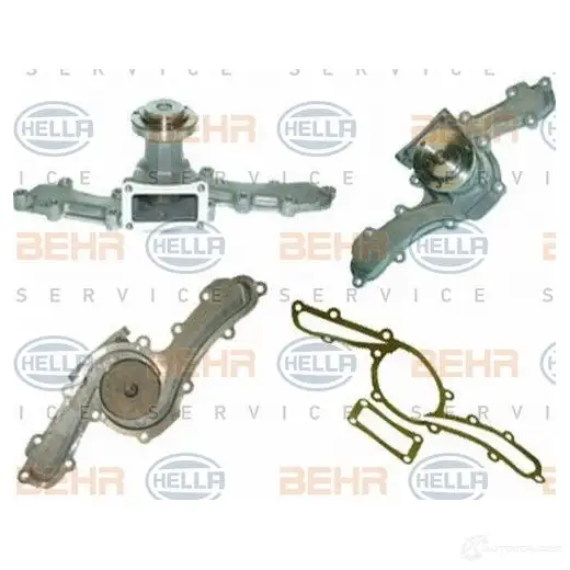 Водяной насос, помпа HELLA GDFVPK 8mp376806681 _BEHR HELLA SERVICE_ 48962