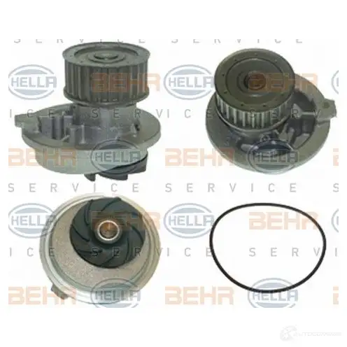 Водяной насос, помпа HELLA _BEHR HELLA SERVICE_ 3TF71T 48458 8mp376802371 изображение 0