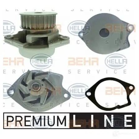 Водяной насос, помпа HELLA _BEHR HELLA SERVICE_ 48068 IAE8S 8mp376800031