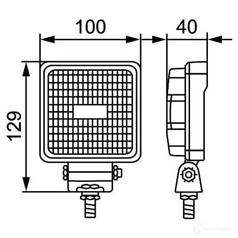 Лампа освещения салона HELLA PE18P 1193312691 1GA 357 107-012 HELLA ValueFit S800 LED изображение 2