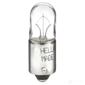 Лампа накаливания T4W BA9S 4 Вт 12 В HELLA 42928 T4 W 8GP002067123 AN96O - Изображение 1