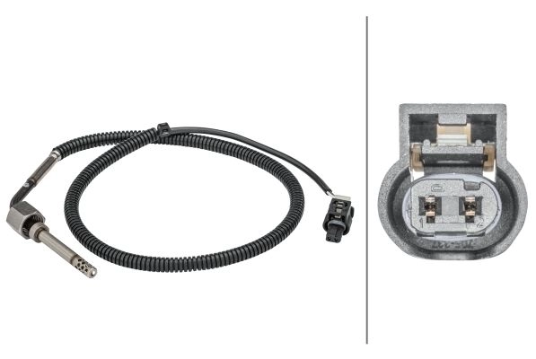 Датчик температуры выхлопных газов HELLA J VI856 1440334480 6PT 358 181-411