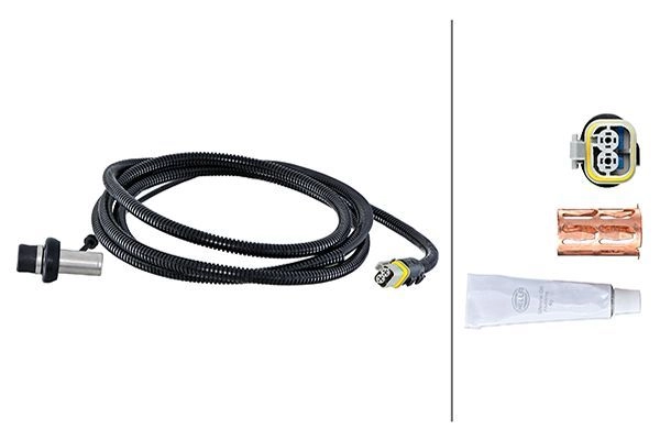 Датчик АБС HELLA 6PU 230 048-511 8 I7WYL 1440334195