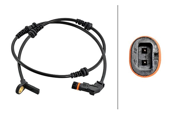 Датчик АБС HELLA P4 HM5 6PU 230 048-231 1440334220