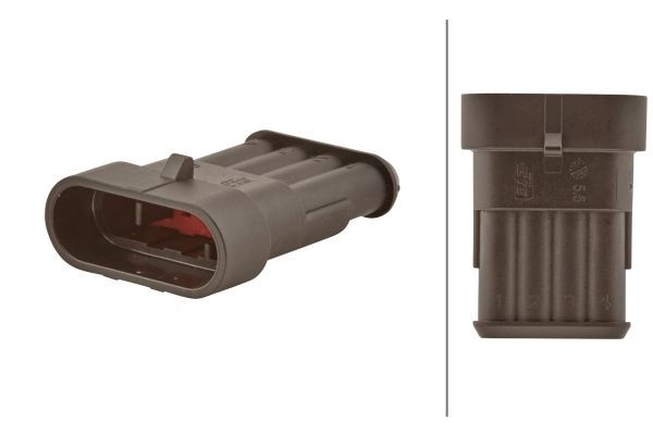Фишка проводки HELLA 43445 8JA 746 183-042 4082300184990 EIMS 19
