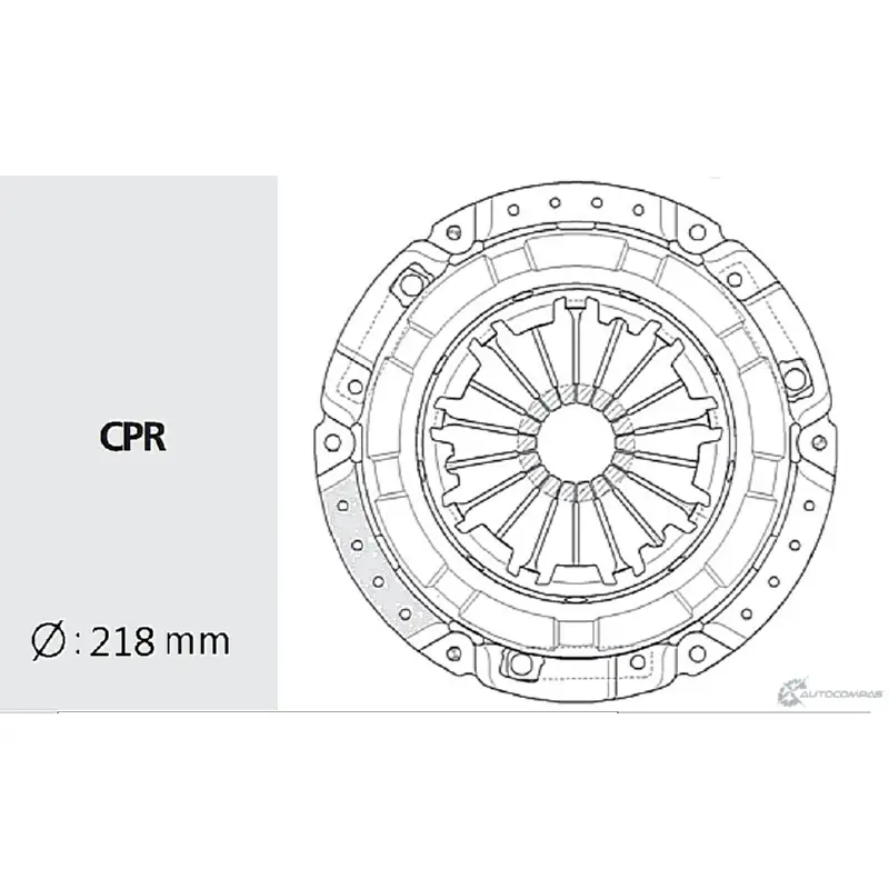 Корзина сцепления VALEO PHC 1422786436 2 QECM DWC-41 9SW69 изображение 0