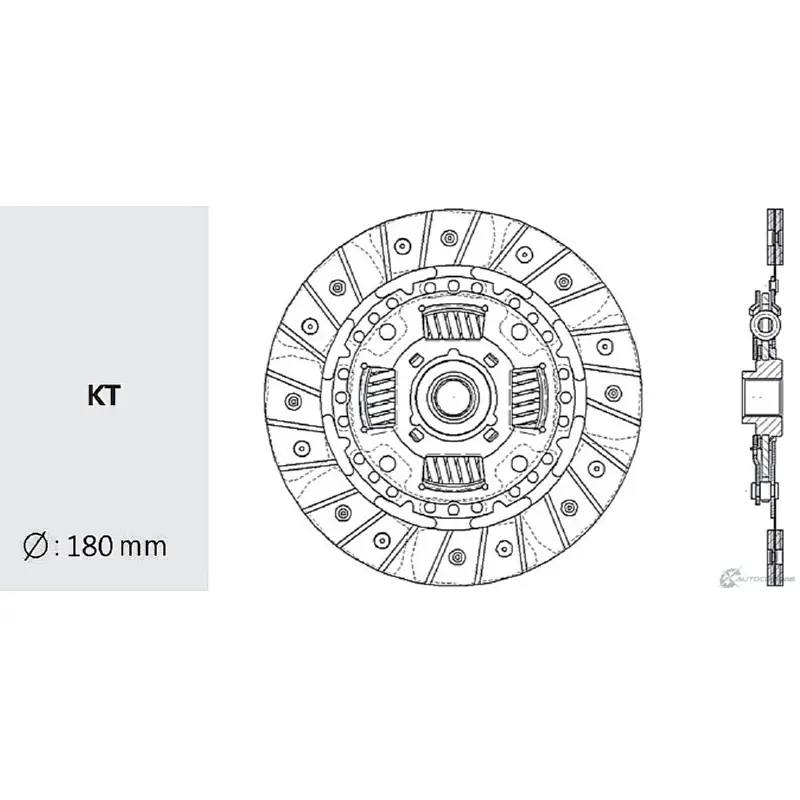 Диск сцепления VALEO PHC HD-93 BRGP8ZE 1422788932 2XPU NBB