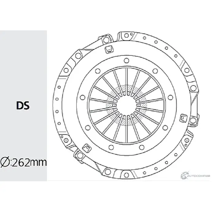 Корзина сцепления VALEO PHC 1422788972 KIC-22 UAE8 9 DGB3VWF