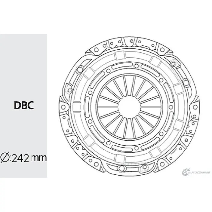 Корзина сцепления VALEO PHC 1422789510 J4GUGYS PDY XC MTC-32