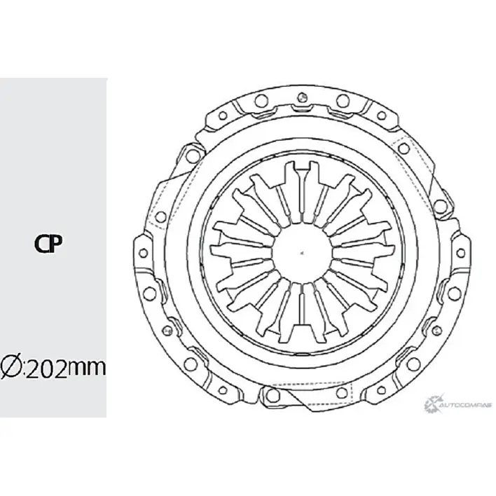 Корзина сцепления VALEO PHC NSC-29 1 ZWVZ EPZ823Y 1422789668