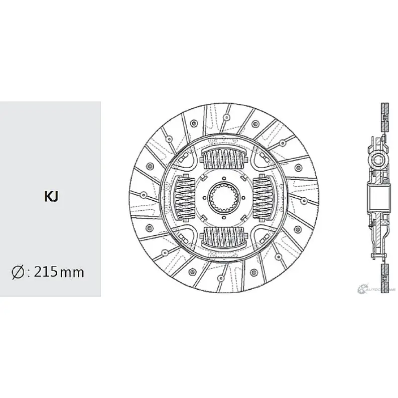 Диск сцепления VALEO PHC KZSYX MRA PRN 1422789971 SZ-30 изображение 0