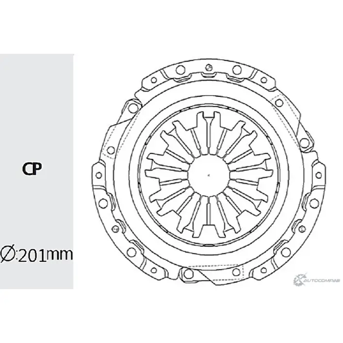 Корзина сцепления VALEO PHC YX 9OF SZC-07 VMQ69W 1422789973 изображение 0