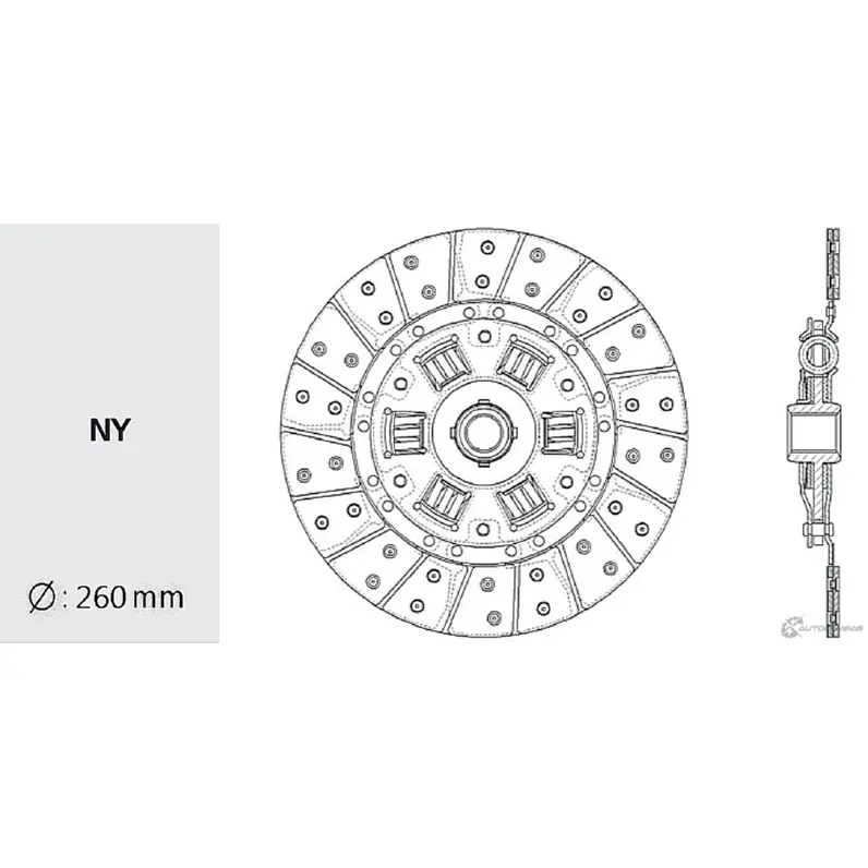 Диск сцепления VALEO PHC ZDX8GY TY-19 BXYLM D 1422790168 изображение 0