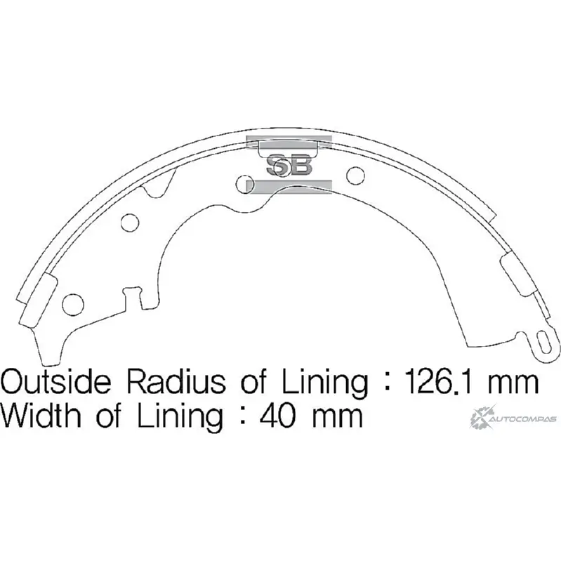 Колодки тормозные задние SANGSIN 'SA166 IMINQ 1420582397 ION2 C12