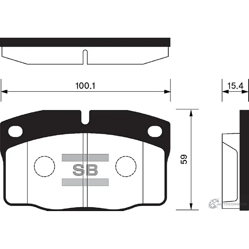 Тормозные колодки дисковые SANGSIN FTB6T2 O SP1258 1420575610