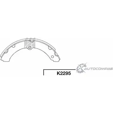 Тормозные колодки, комплект KASHIYAMA 1420591806 G PHRI 7JTV5G1 K2295 изображение 0