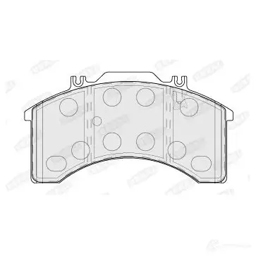 Тормозные колодки дисковые, комплект BERAL Y TVS6UF 1437133676 BCV29032T изображение 0