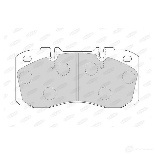Тормозные колодки дисковые, комплект BERAL Y8LZ52 9 1437133763 BCV29122T