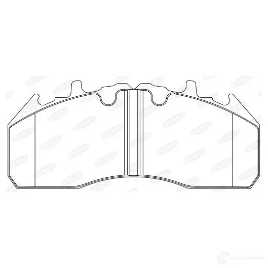 Тормозные колодки дисковые, комплект BERAL 2162978 29219 2921929004145674 29 219 29,00 41 4 - Изображение 1