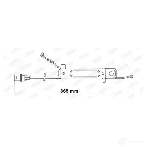 Датчик износа тормозных колодок BERAL 1439523731 FAI175 JRMP 4O изображение 2