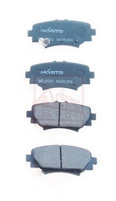 Тормозные колодки дисковые, комплект ASVA AKD-05203 T XGCBE 1269699779 изображение 0