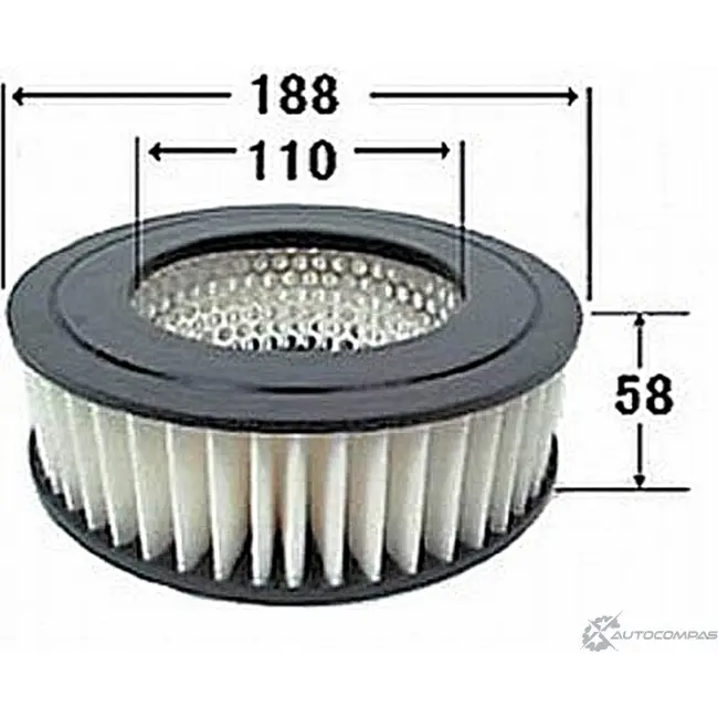Воздушный фильтр JS ASAKASHI L NFD8K9 A135J 3336273 4580270601184 изображение 0