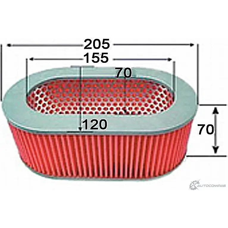 Воздушный фильтр JS ASAKASHI 4580270601900 3336395 A227J 9GP J4 изображение 0