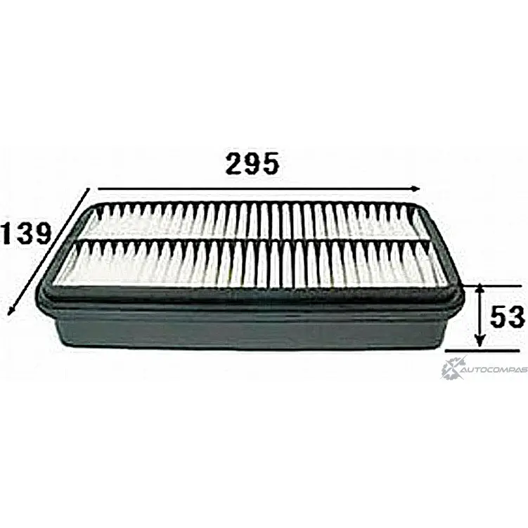Воздушный фильтр JS ASAKASHI A958J 4580266831250 W5Y JAF 3336809