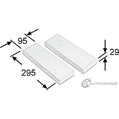 Салонный фильтр JS ASAKASHI 4580270608145 3337210 AC8505SET PZU JC0P