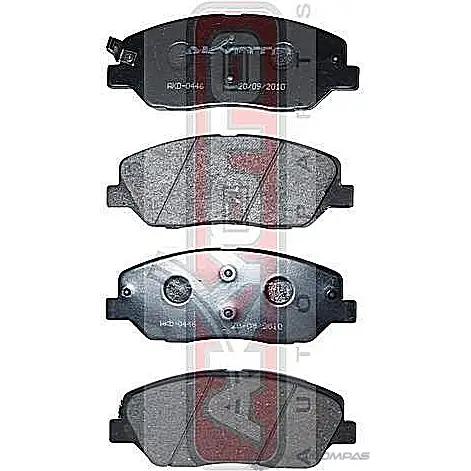 Колодки тормозные дисковые передние AKYOTO EOLU5 2 KLL9 1420571025 'AKD-0446 изображение 0