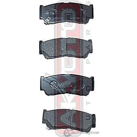 Колодки тормозные дисковые задние AKYOTO MLKT3 'AKD-0797 W S5S7 1420571005 - Изображение 1