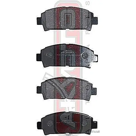 Колодки тормозные дисковые передние AKYOTO U TJGA 1420935050 AKD-1156 MU1JX1I - Изображение 1