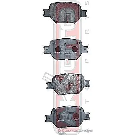 Колодки тормозные дисковые передние AKYOTO CVKAUD 'AKD-1287 1420570962 YJL P4FI - Изображение 1