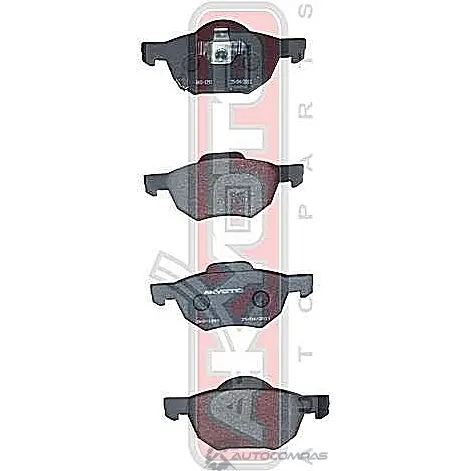 Колодки тормозные дисковые передние AKYOTO 52ENAZ 1420937530 AKD-1293 N2RCA G5 - Изображение 1