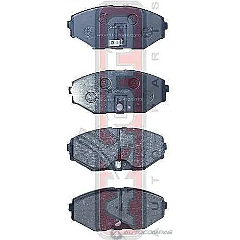 Колодки тормозные дисковые передние AKYOTO 'AKD-1311 W4 M5BI 0MWZ4F 1420570971 - Изображение 1