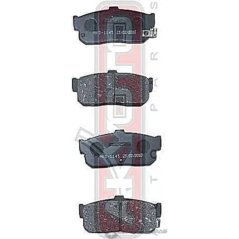 Колодки тормозные дисковые задние AKYOTO 'AKD-1312 1420570947 2W8H 658 BSHQ7 - Изображение 1
