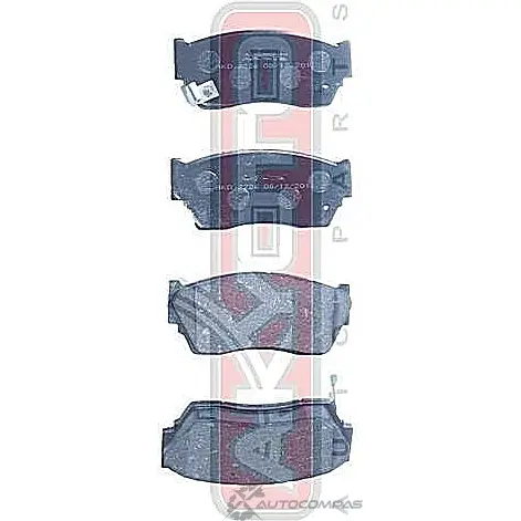 Колодки тормозные дисковые передние AKYOTO J0LZ N UXD2RG AKD-2226 1420933879 - Изображение 1