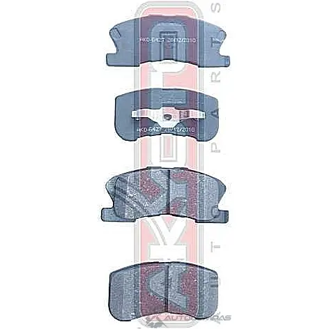 Колодки тормозные дисковые передние AKYOTO 'AKD-6427 M18XIK 1420571079 1UM3 E изображение 0