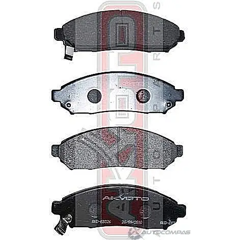 Колодки тормозные дисковые передние AKYOTO M YLUXQV BNX8KF0 'AKD-EB326 1420571022 - Изображение 1