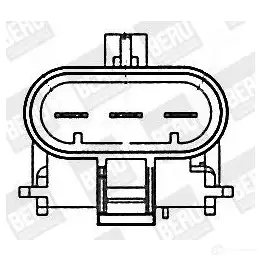 Вентилятор радиатора BERU le680 117501 0 720 004 680 0720004680 изображение 2