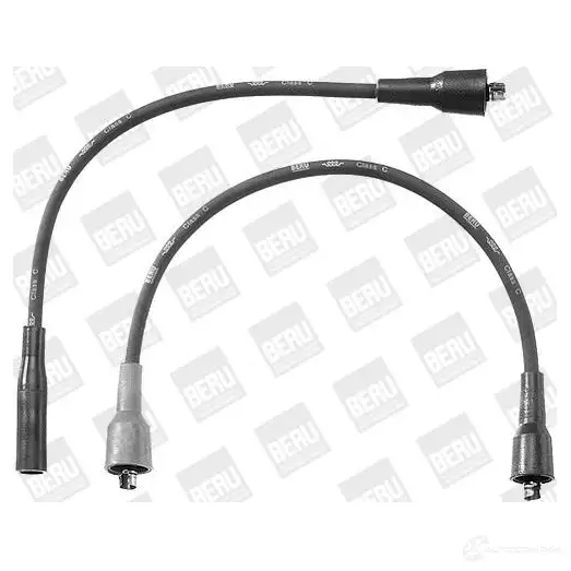 Высоковольтные провода зажигания, комплект BERU 0300890757 zef757 120259 0 300 890 757