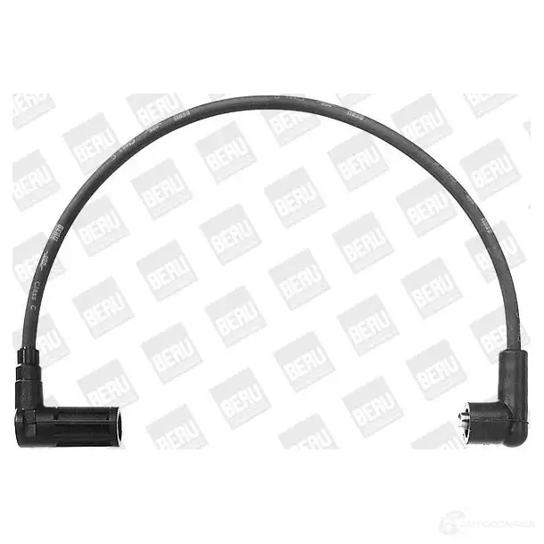 Высоковольтные провода зажигания, комплект BERU zef1015 0 300 891 015 119830 0300891015