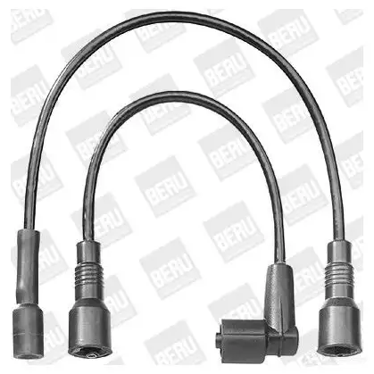 Высоковольтные провода зажигания, комплект BERU 0 300 891 382 120063 0300891382 zef1382