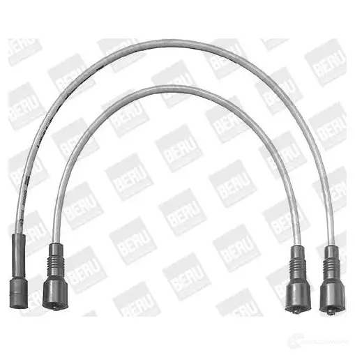 Высоковольтные провода зажигания, комплект BERU 0 300 891 122 zef1122 119921 0300891122
