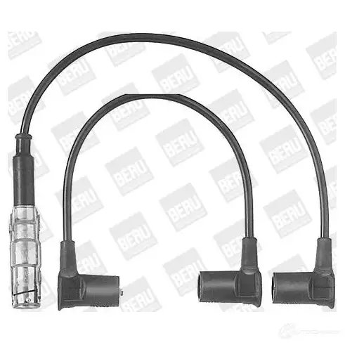 Высоковольтные провода зажигания, комплект BERU zef558 0300890558 120185 0 300 890 558