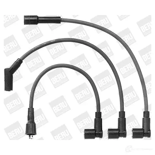 Высоковольтные провода зажигания, комплект BERU 119825 zef1007 0 300 891 007 0300891007
