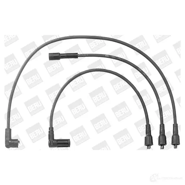 Высоковольтные провода зажигания, комплект BERU 119861 0 300 891 053 zef1053 0300891053