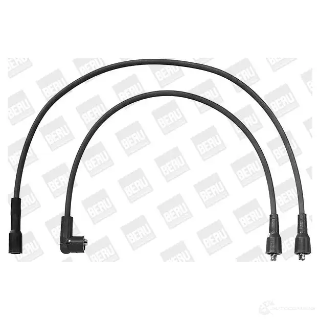 Высоковольтные провода зажигания, комплект BERU 119835 0300891021 zef1021 0 300 891 021