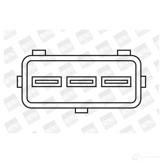 Катушка зажигания BERU 0040402006 ZSE006 120957 0 040 402 006 - Изображение 1