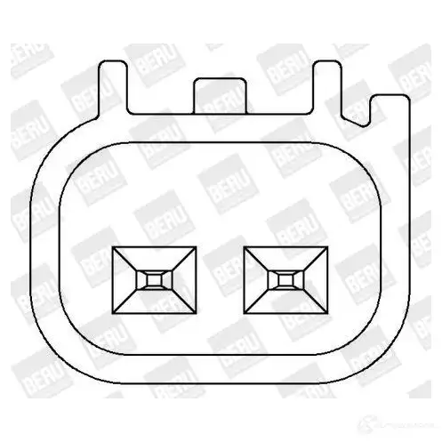 Катушка зажигания BERU ZS366 120834 0040100366 0 040 100 366 - Изображение 1